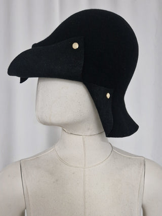 Jockey wool felt cap