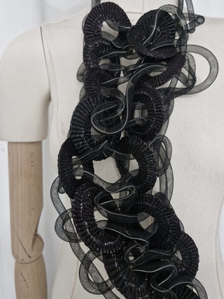 Mesh tube microbe scarf